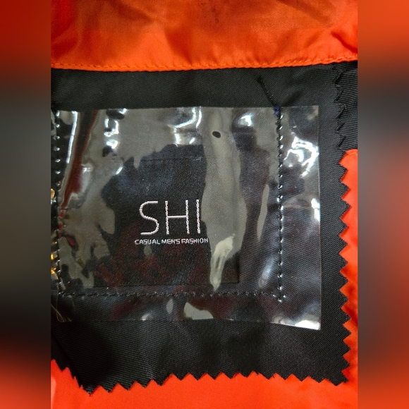 SHI Black Bomber Jacket Peace Graphic XL Streetwear festival Hip Hop Embroidered - Picture 5 of 7